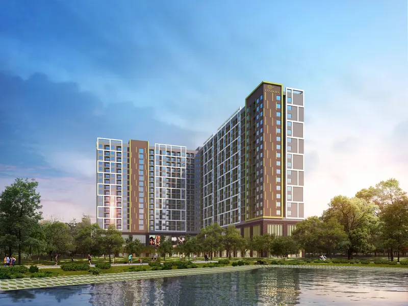 Phối cảnh tòa căn hộ